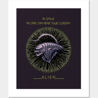 In Space No One Can Hear Your Scream Posters and Art